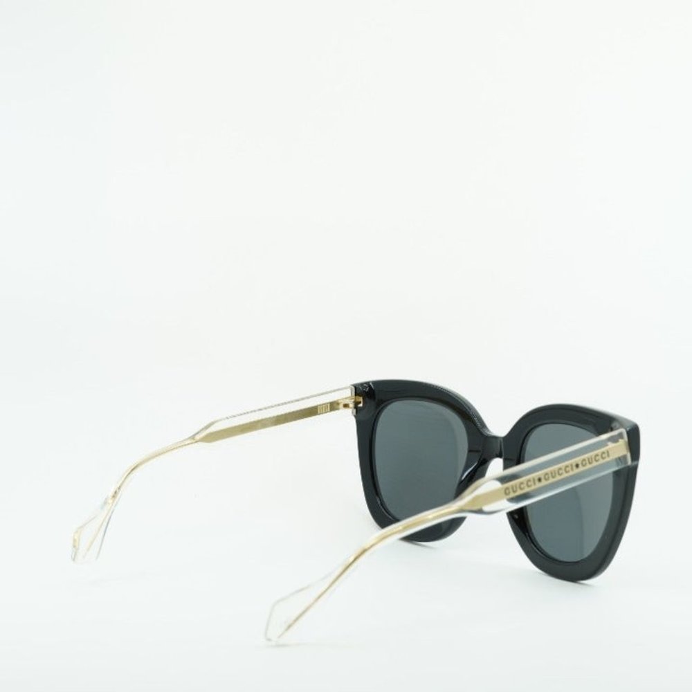 FINAL PRICE NEW GUCCI GG0564SN 001 GREY BLACK SUNGLASSES - Picture 7 of 9
